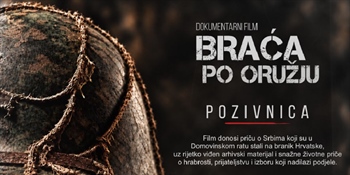 Braća po oružju: dokumentarni film o Srbima koji su branili Hrvatsku stiže u osječko kino Urania
