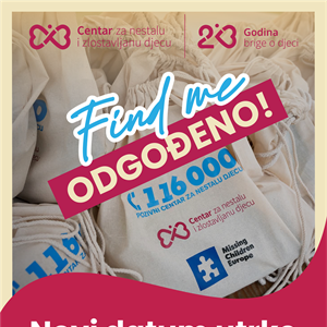 Odgođena utrka „ Find me” u Osijeku