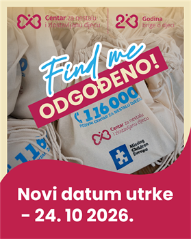 Odgođena utrka „ Find me” u Osijeku