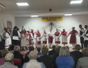 Sotin ugostio četiri folklorna društva