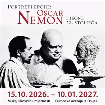 Izložba „Portreti epohe - Oscar Nemon i ikone 20. stoljeća“