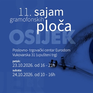 U Osijeku 11. sajam gramofonskih ploča: „Vinil je prošlost,  sadašnjost...
