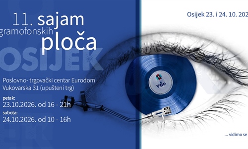 U Osijeku 11. sajam gramofonskih ploča: „Vinil je prošlost,  sadašnjost...