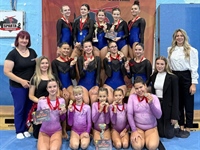 Vukovarske gimnastičarke u Doboju osvojile pet medalja u ekipnoj...