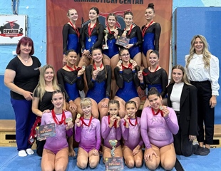 Vukovarske gimnastičarke u Doboju osvojile pet medalja u ekipnoj...