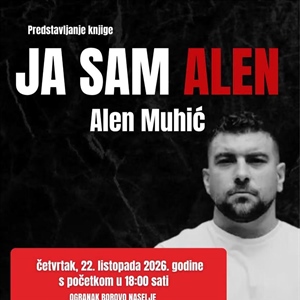 Alen Muhić u Vukovaru predstavlja autobiografsku knjigu „Ja sam Alen –...
