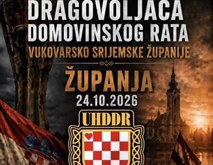U Županji će u subotu biti obilježen Dan dragovoljaca Domovinskog rata...
