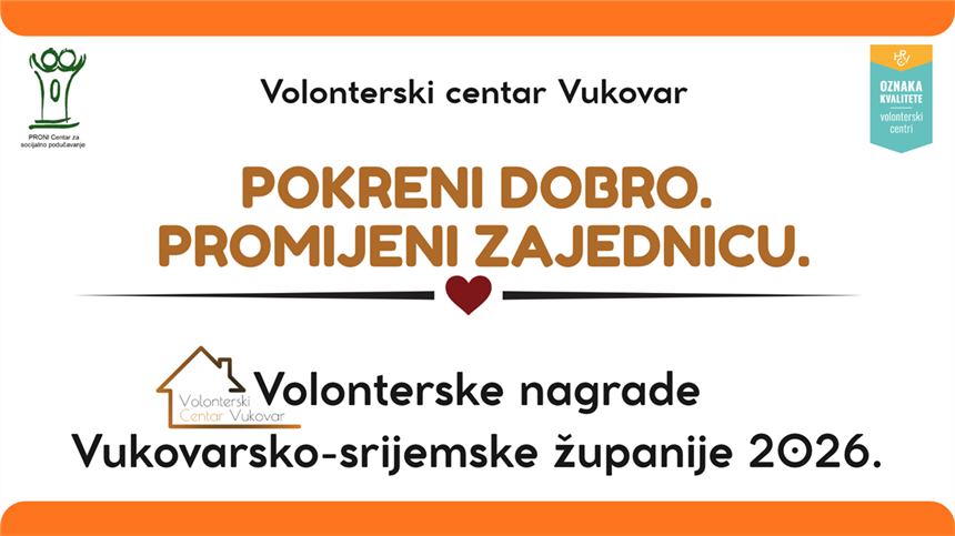 Volonteri koji mijenjaju zajednicu: Prvi put volonterske nagrade za cijelu županiju