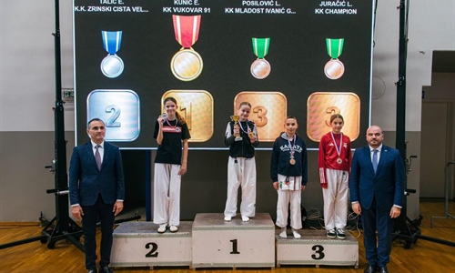 Tri zlata za Vukovar: Mladi karatisti Karate kluba Vukovar ’91 osvojili...