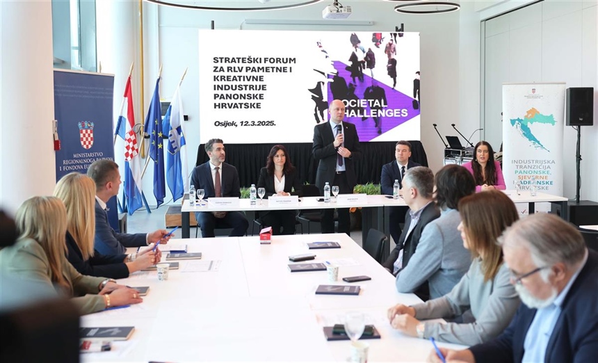Strateški forum za regionalni lanac vrijednosti Pametne i kreativne industrije Panonske Hrvatske